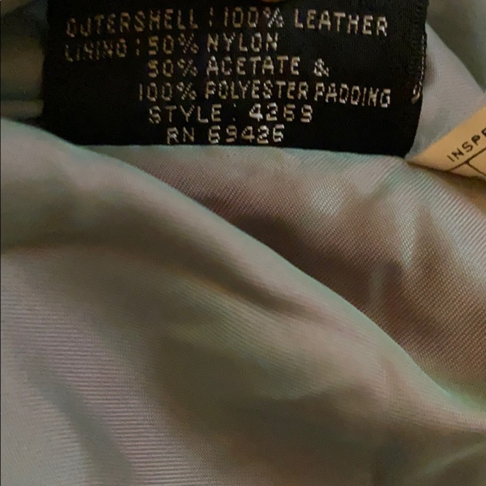 Women’s cropped vintage brown leather jacket- s - Picture 7 of 12